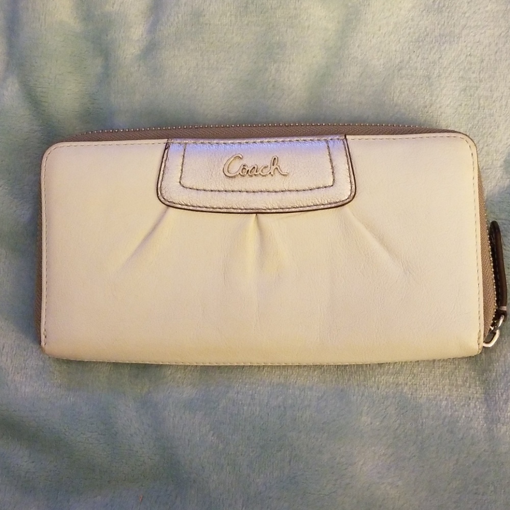Coach leather wallet